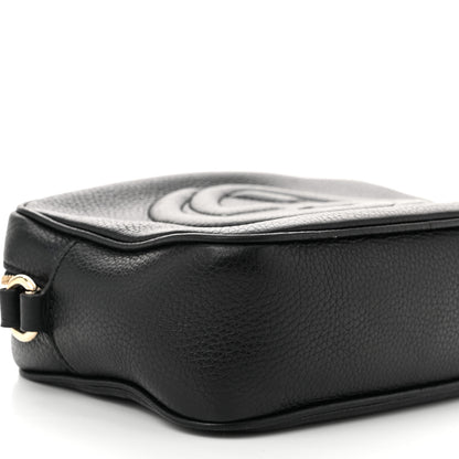 Gucci Pebbled Calfskin Small Soho Disco Bag Black 9 of 11