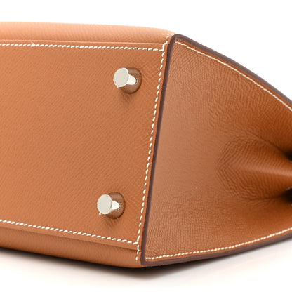 Hermes Epsom Kelly Sellier 25 Gold 8 of 10