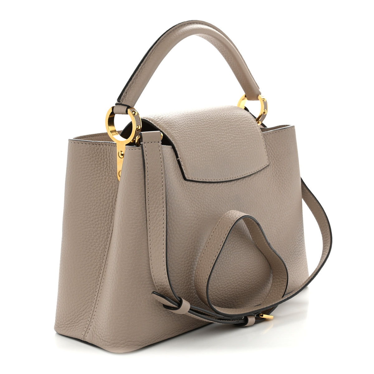 Louis Vuitton Taurillon Capucines PM Galet 3 of 13