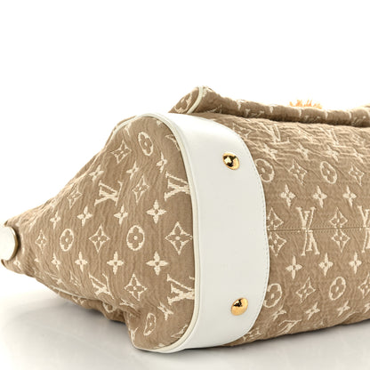 Louis Vuitton Monogram Sabbia Cabas GM White 10 of 11
