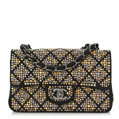 Chanel Jersey Embellished Mini Flap Black 1 of 10