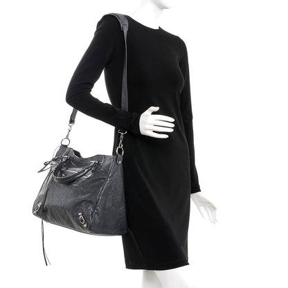Balenciaga Agneau Classic Hardware Velo Gris Fossile 2 of 9