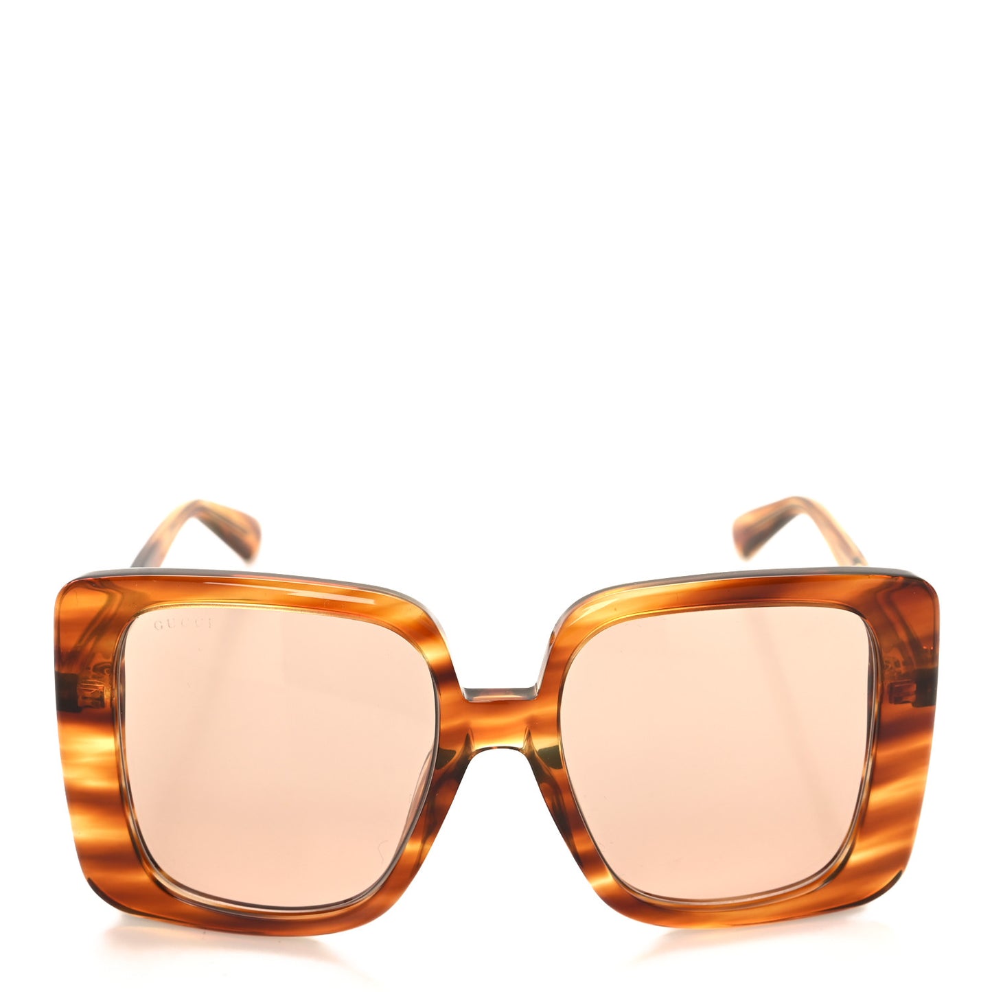 Acetate Square Frame Sunglasses GG1314S Havana