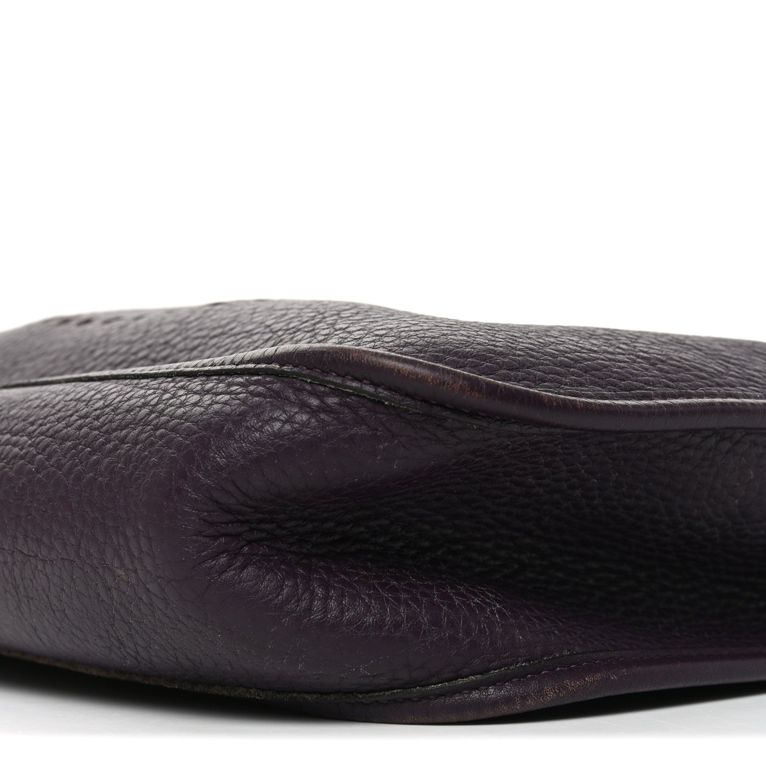 Hermes Taurillon Clemence Evelyne GM Raisin 9 of 9