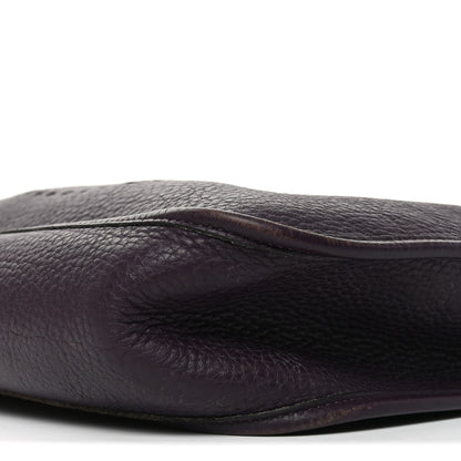 Hermes Taurillon Clemence Evelyne GM Raisin 9 of 9