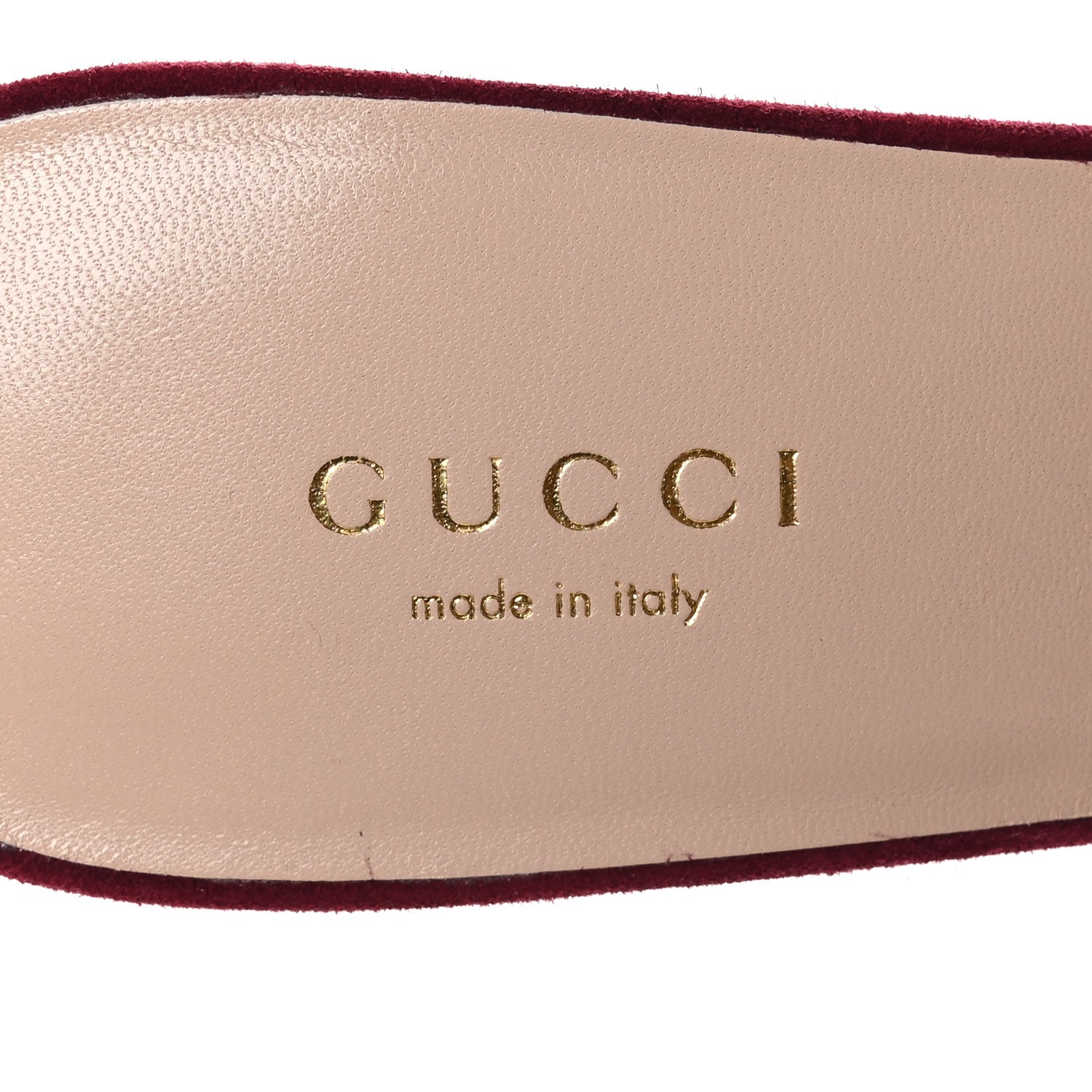 Gucci Suede Cachemire Blondie 65mm Mules 38.5 Violet Cyclamin 7 of 9
