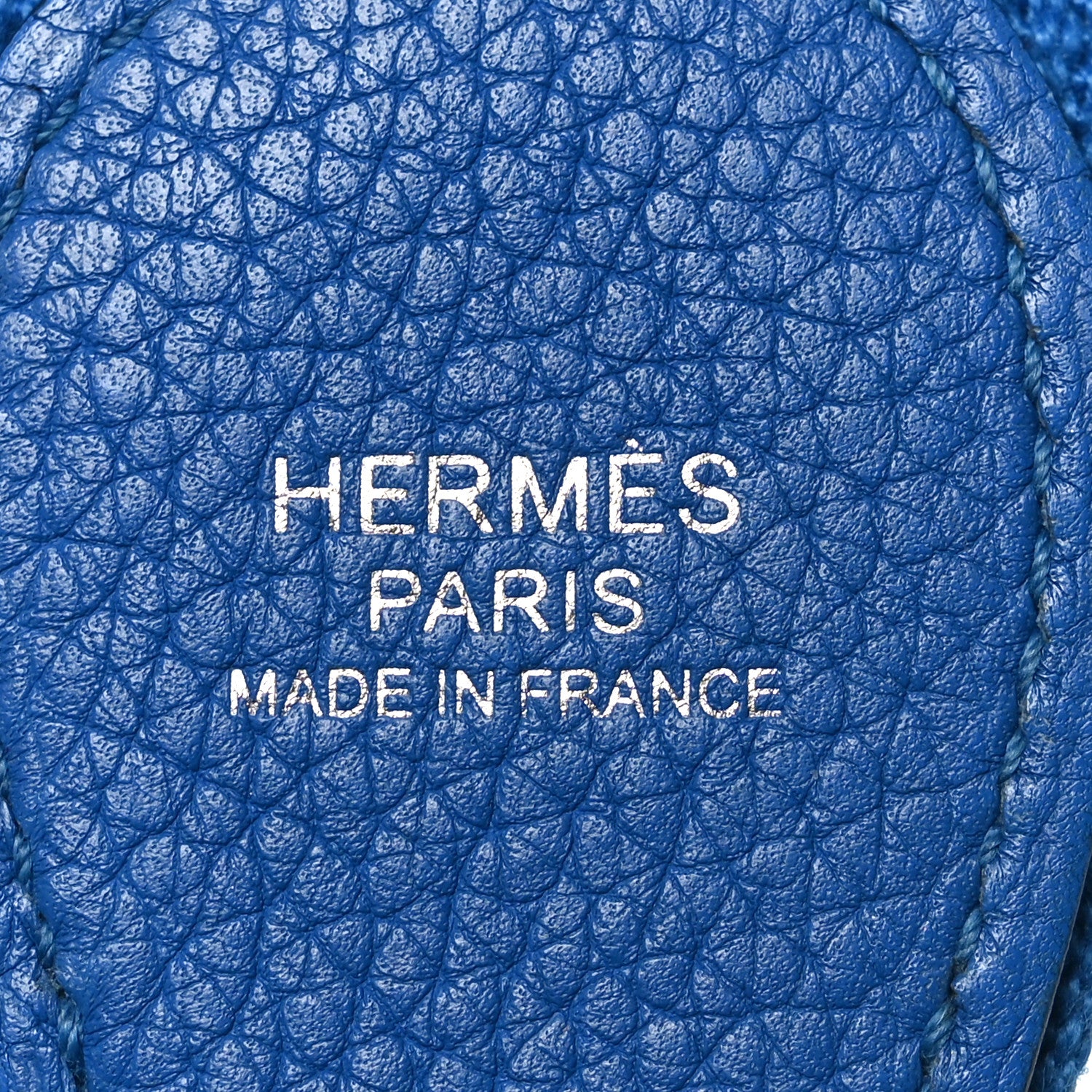 エルメス　モカシンパリ　37.5 ブルーシエル Hermes Taurillon Clemence Evelyne III PM Bleu Zellige 1843312