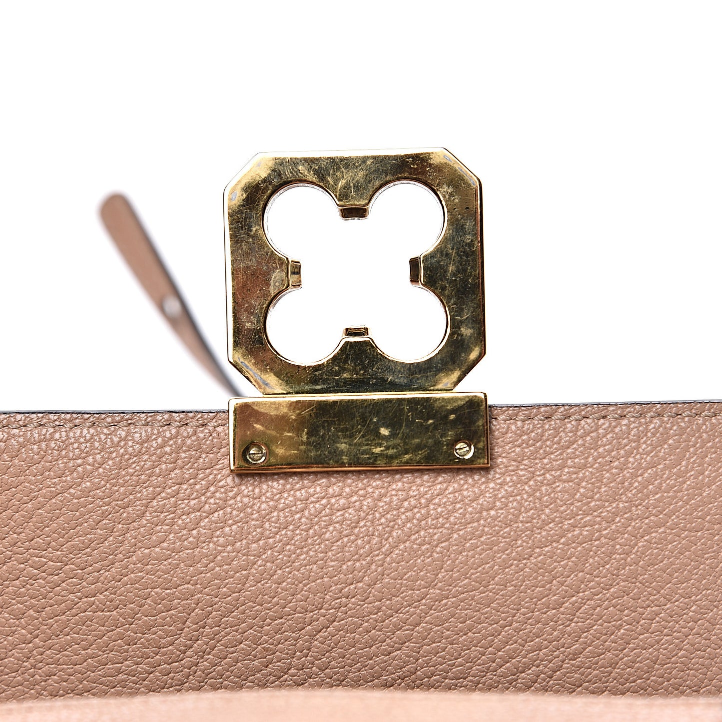 Goatskin Mini Elsie Crossbody Bag Biscotti Beige