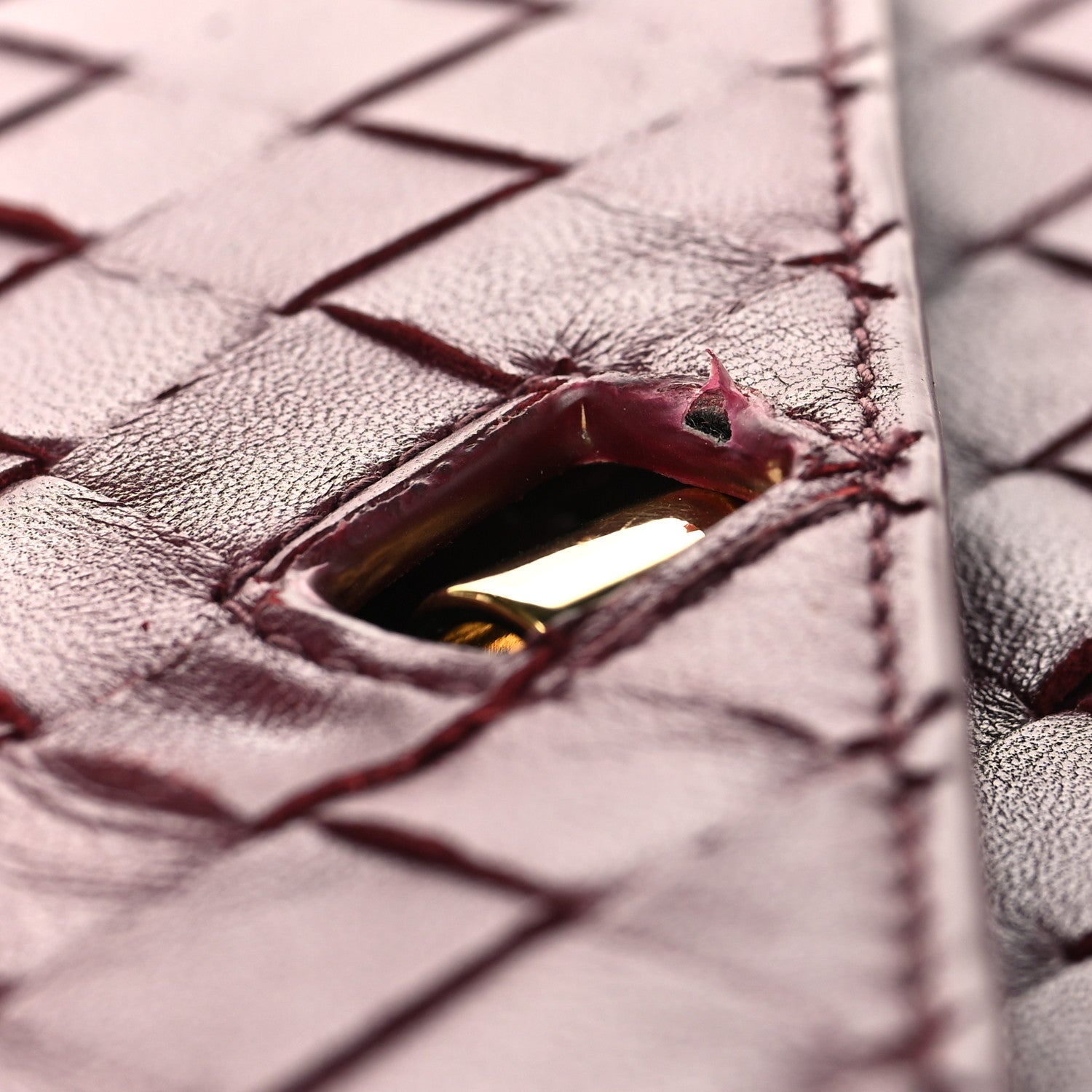 Bottega Veneta Nappa Intrecciato Long Andiamo Top Handle Clutch Barolo 11 of 11