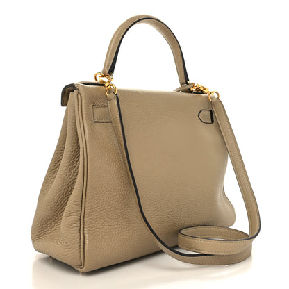 Hermes Togo Kelly Retourne 28 Trench 3 of 12