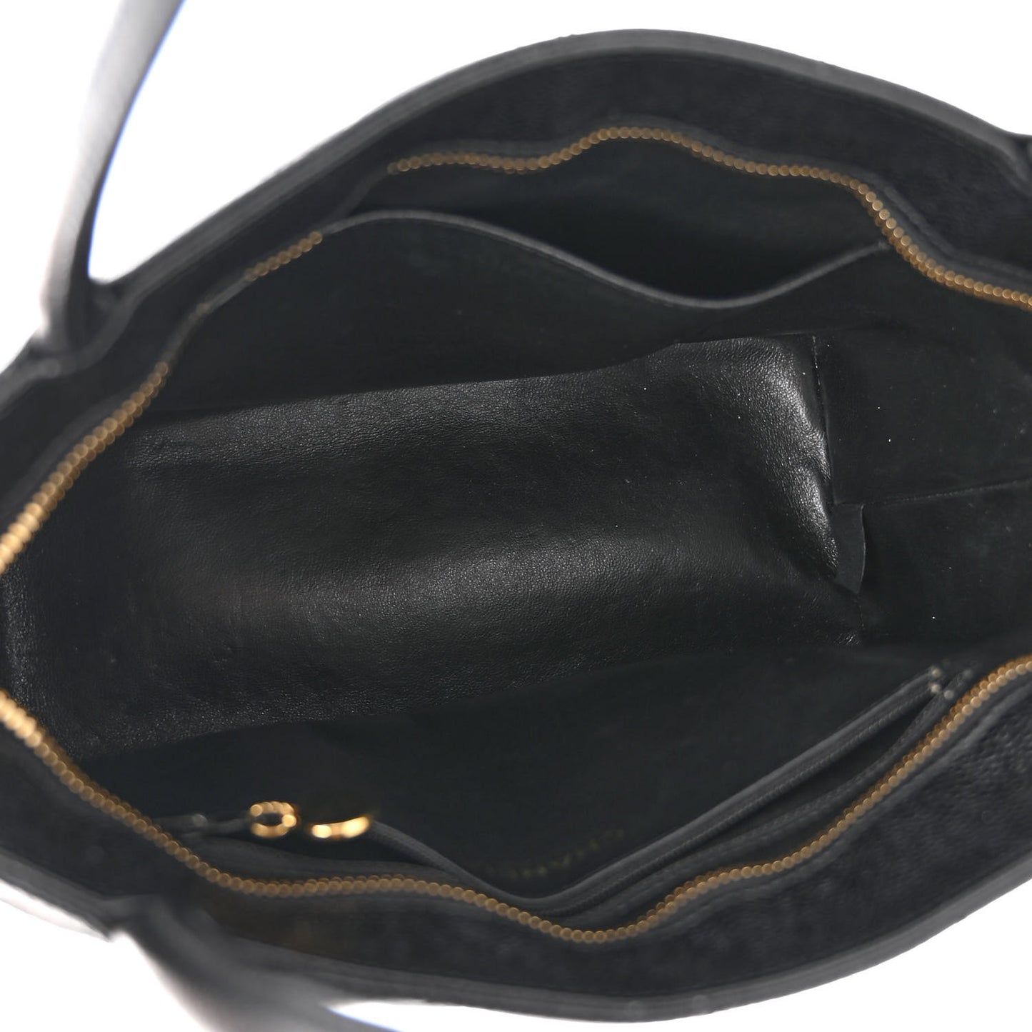 Caviar Quilted Medallion Tote Black