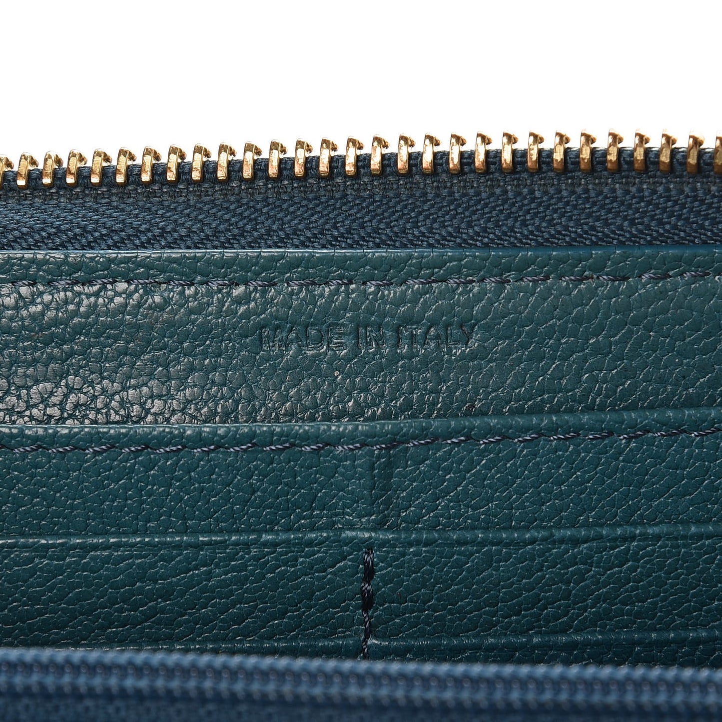 Haymarket Check Large Ziggy Zip Around Wallet Green