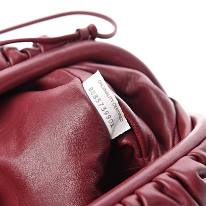 Bottega Veneta Butter Calfskin The Mini Pouch Bordeaux 6 of 10