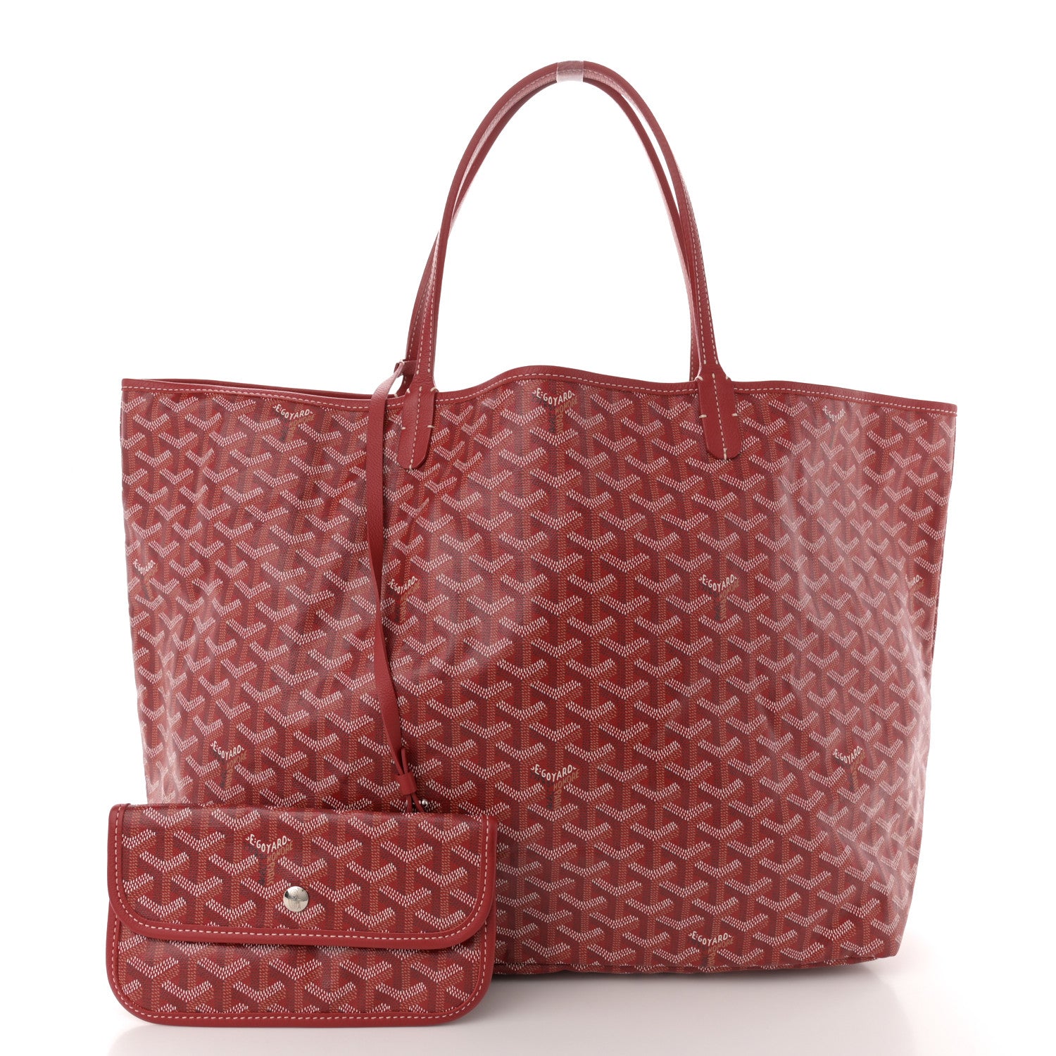 Goyard Goyardine Saint Louis GM Red 3 of 12