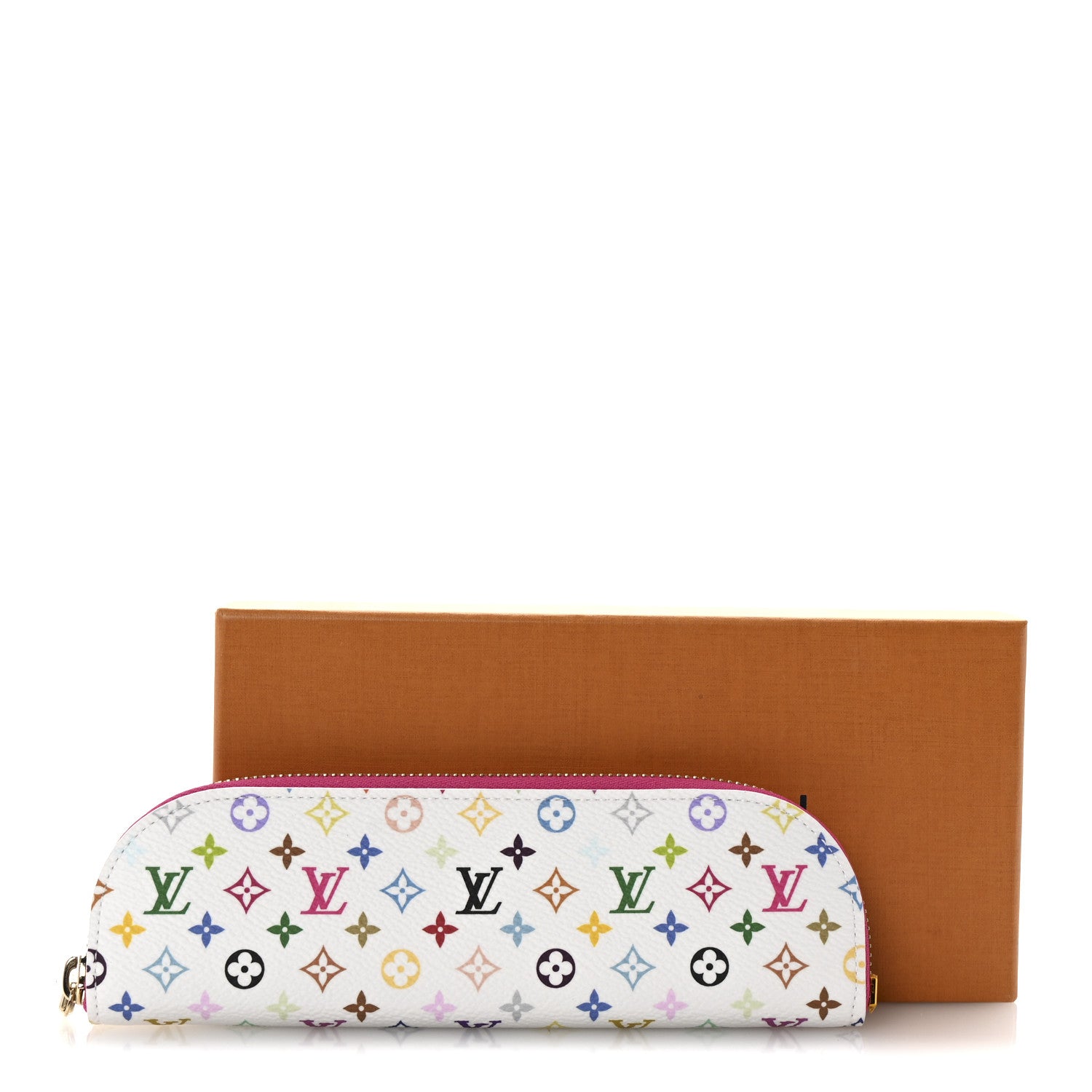 Louis Vuitton LV X TM Monogram Multicolor Charlotte Pencil Pouch Fuchsia 7 of 7