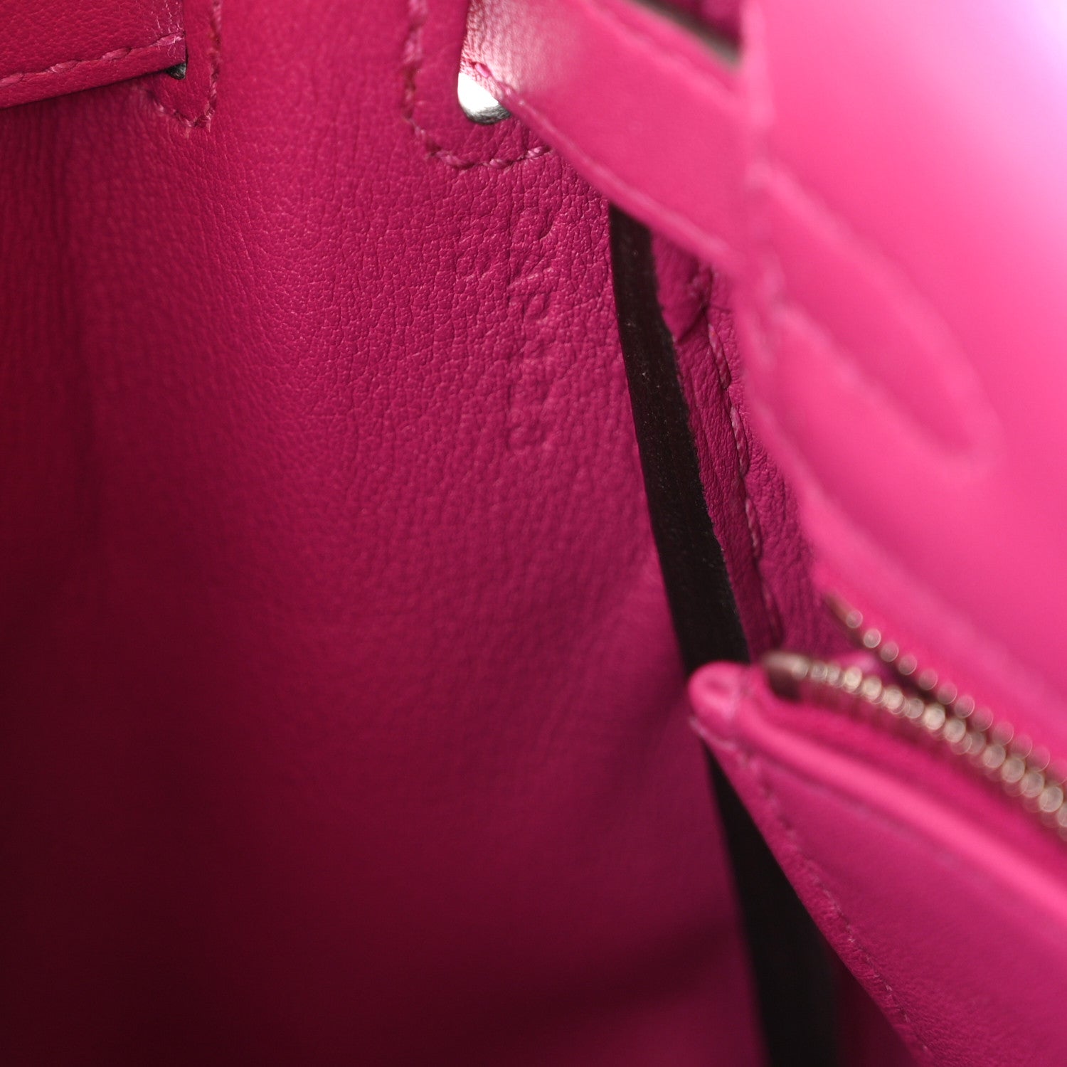 Hermes Swift Kelly Retourne 25  Rose Pourpre 6 of 9