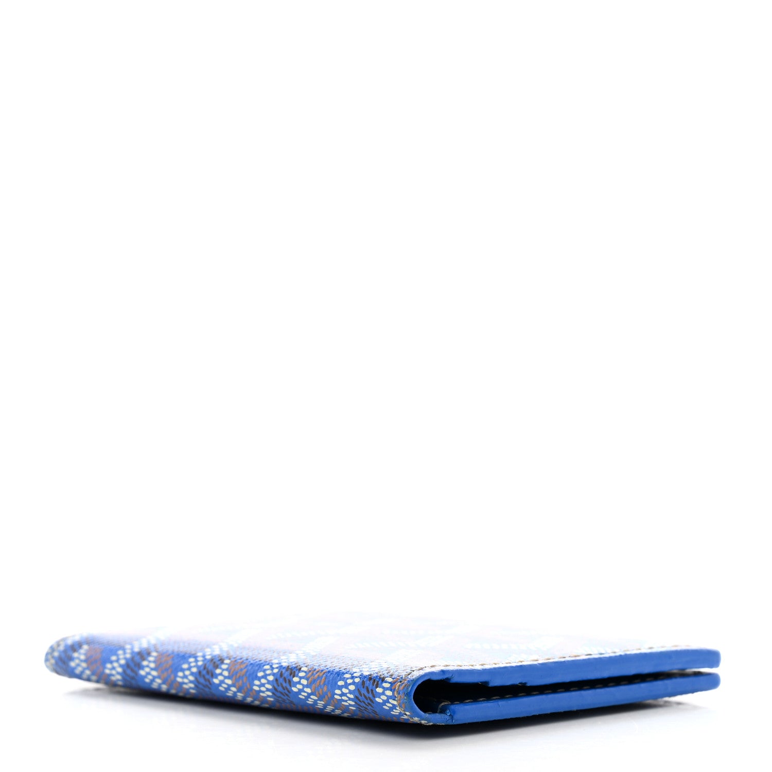 Goyard Goyardine Saint Marc Folding Card Case Sky Blue 4 of 7