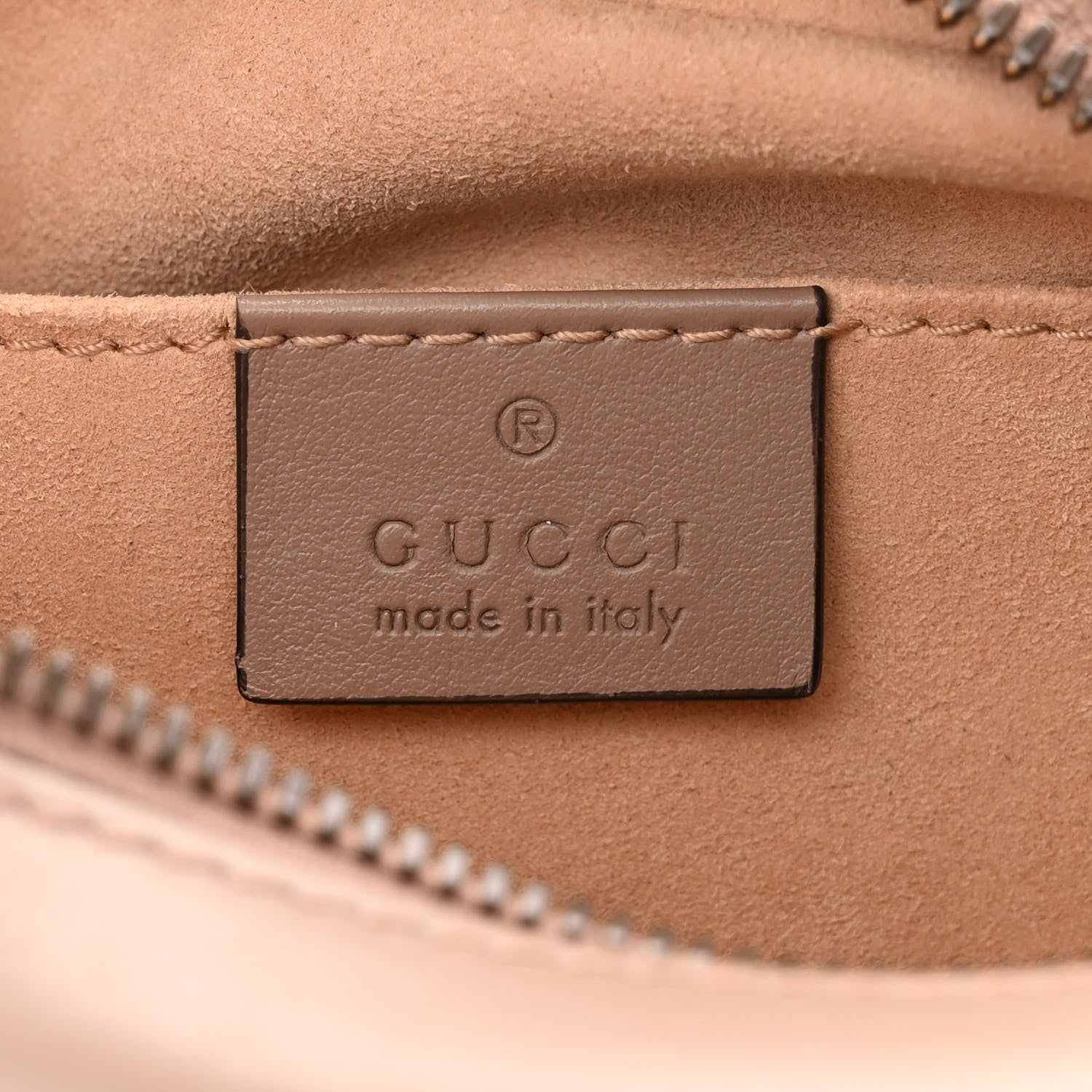 Gucci Calfskin Matelasse Small GG Marmont Chain Shoulder Bag Porcelain Rose 6 of 10