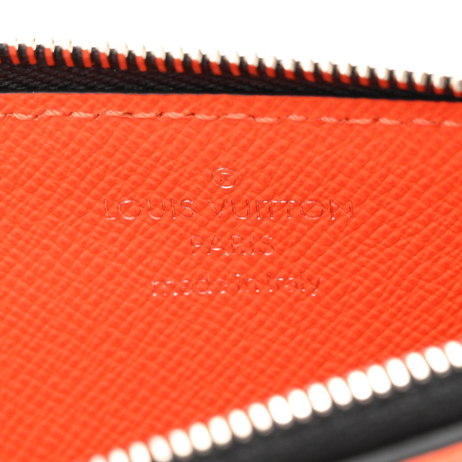 Louis Vuitton Taigarama Coin Card Holder Orange 6 of 7