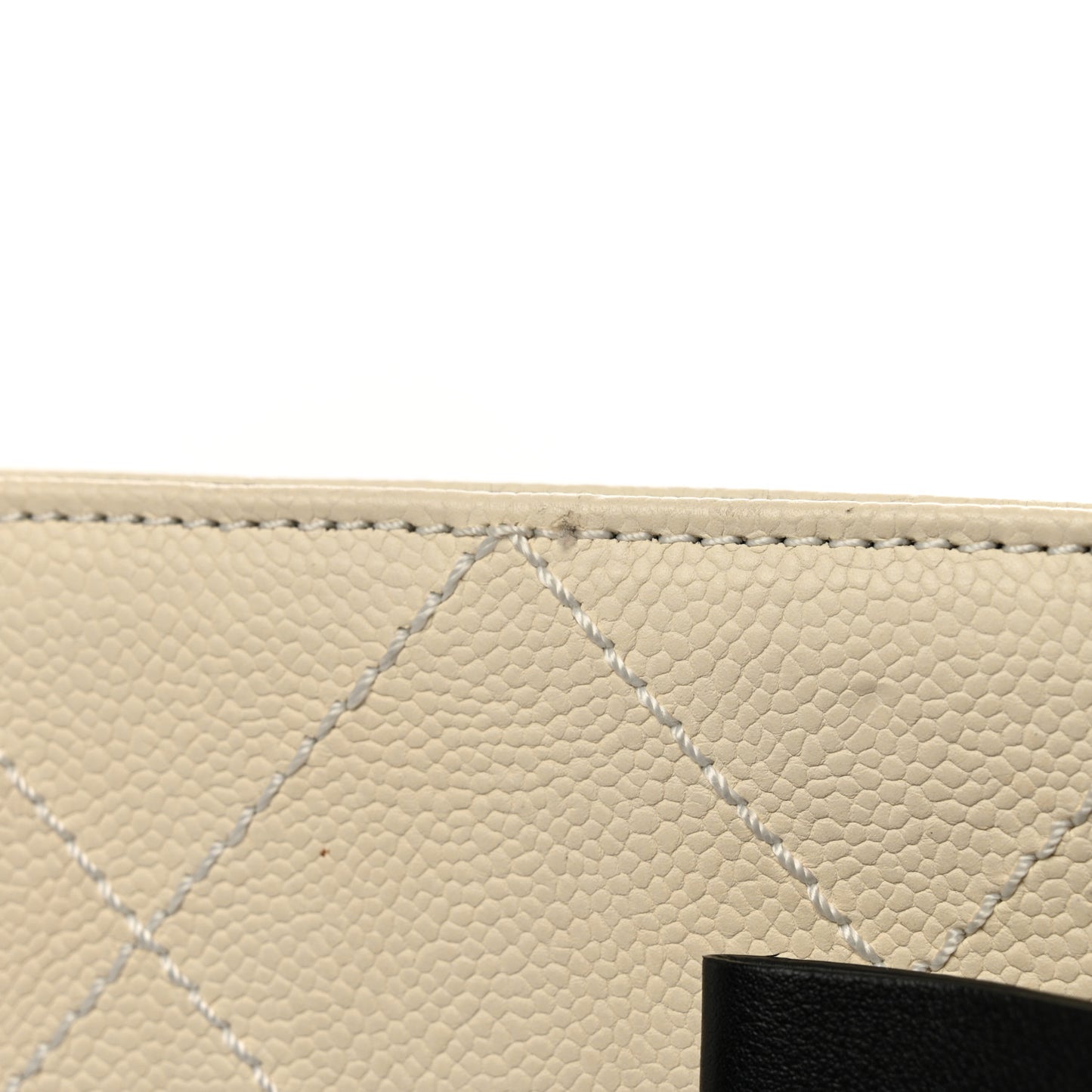 Caviar Stitched Bowtie Drawing Portfolio Dark White Black