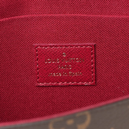 Louis Vuitton Monogram Pochette Felicie Chain Wallet Fuchsia 8 of 21