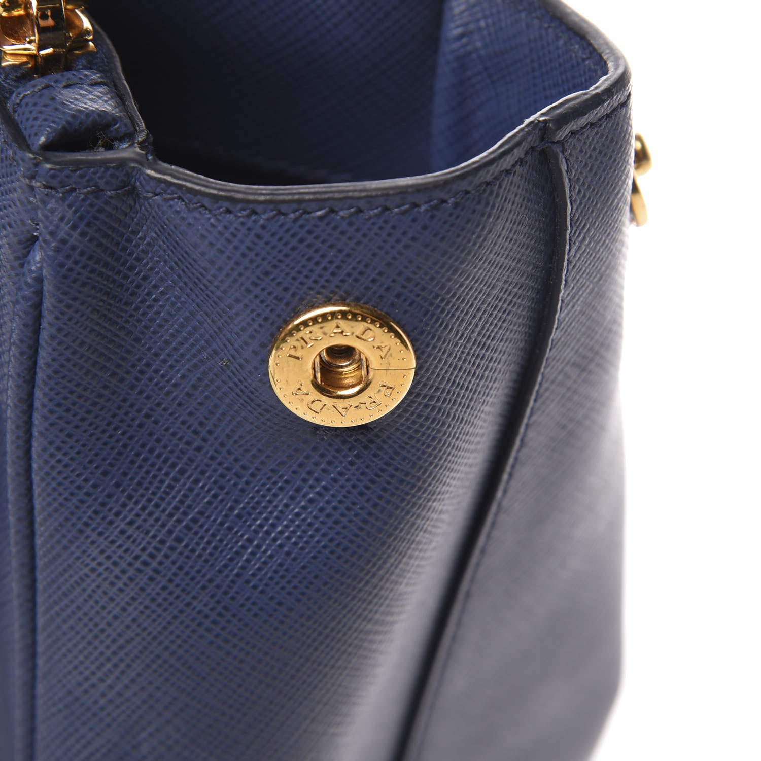 Prada Saffiano Large Galleria Double Zip Tote Bluette 17 of 18