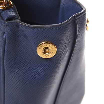 Prada Saffiano Large Galleria Double Zip Tote Bluette 17 of 18