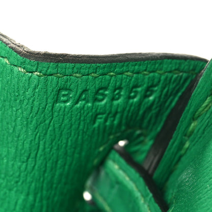 Hermes Matte Alligator Birkin 25 Vert Comics 7 of 13