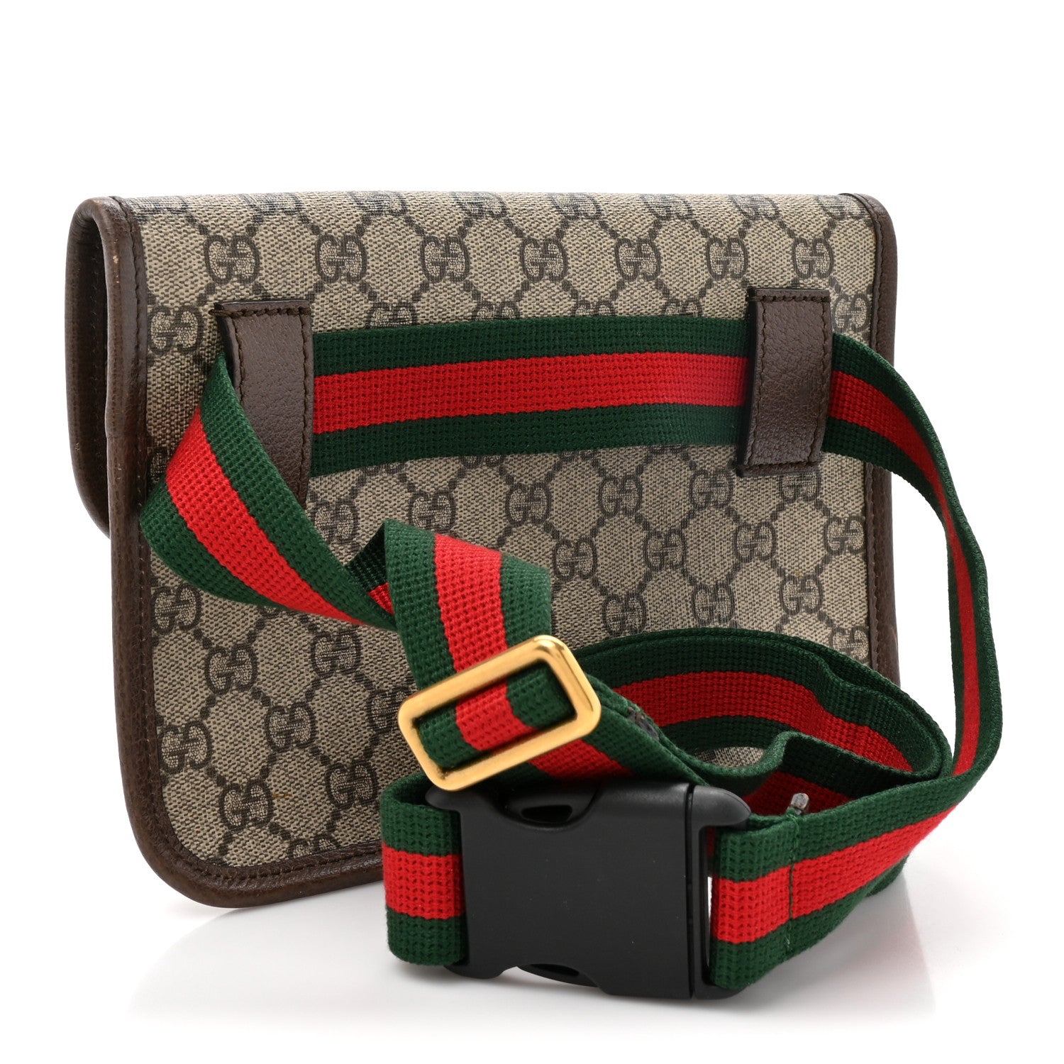 Gucci GG Supreme Monogram Neo Vintage Web Belt Bag Brown 3 of 15