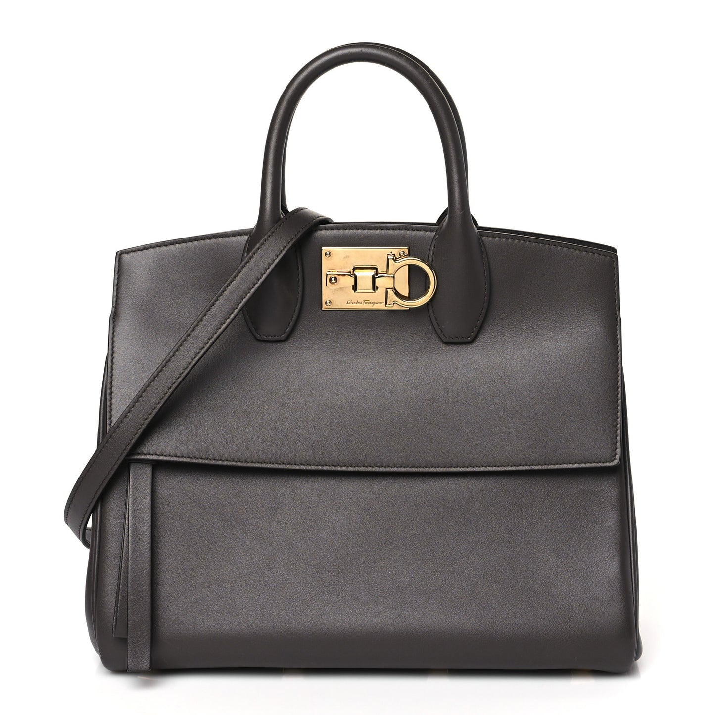 Calfskin Studio Bag Caraway Seed