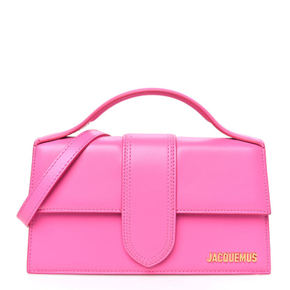Jacquemus Smooth Calfskin Le Grand Bambino Neon Pink 1 of 9