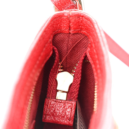 Burberry Haymarket Check Mini Hartham Crossbody Red 12 of 14