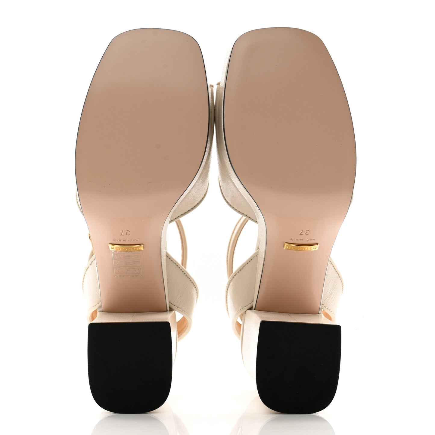 Quentin Granada Kid Horsebit 25/60mm Platform Sandals 37 Mystic White