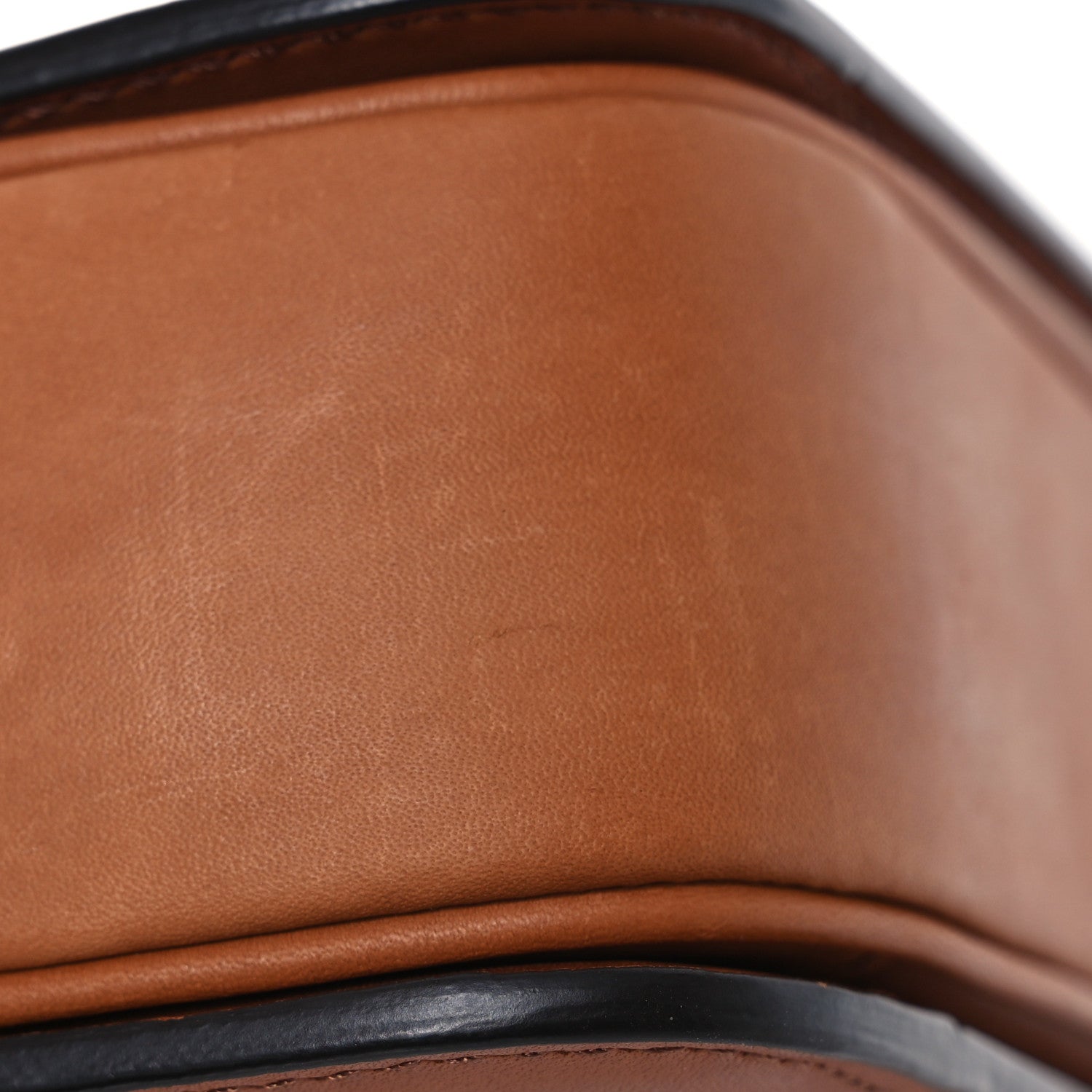 Celine Textile Calfskin Teen Triomphe Bag Natural Tan 14 of 19