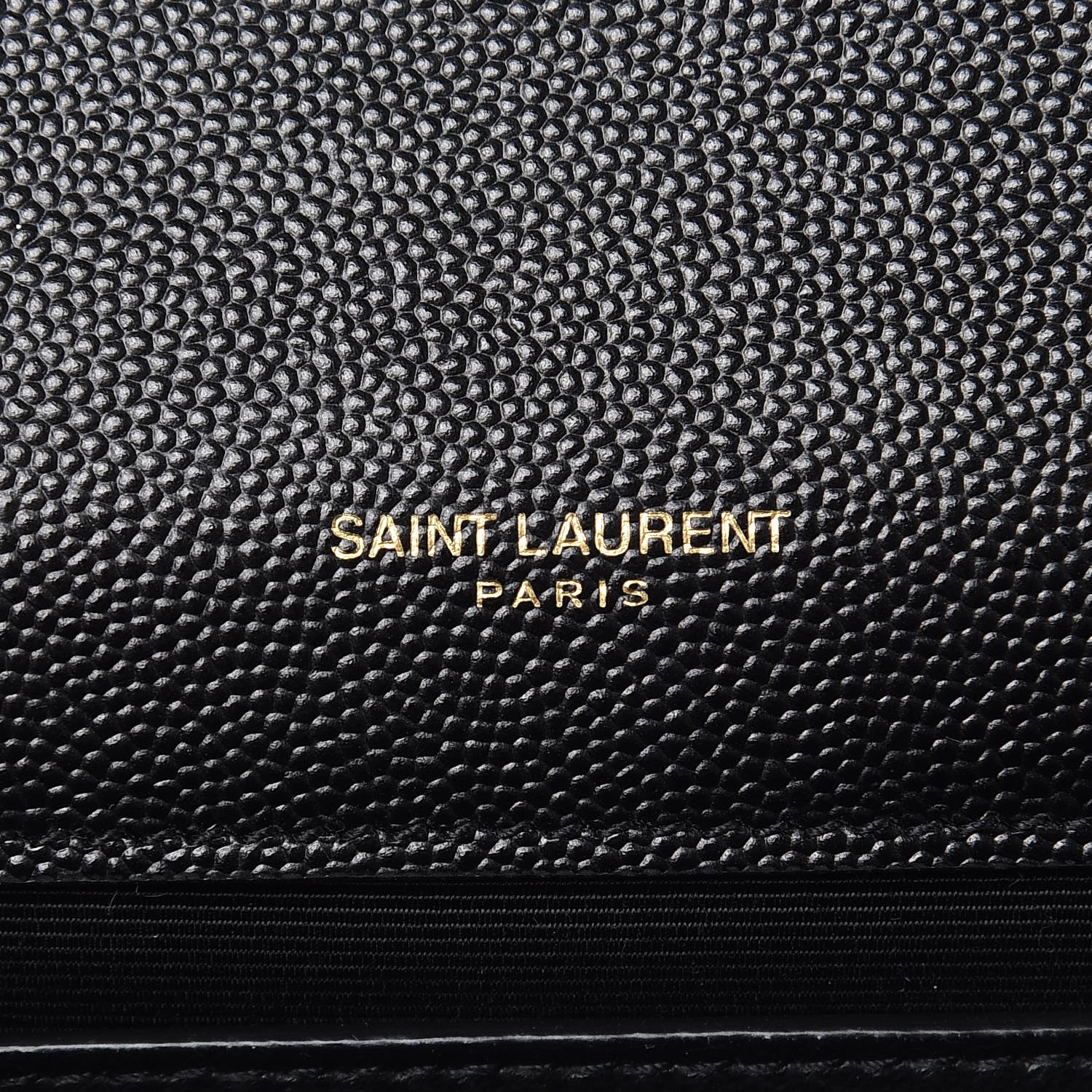 Saint Laurent Grain De Poudre Small Monogram Kate Satchel Black 6 of 9