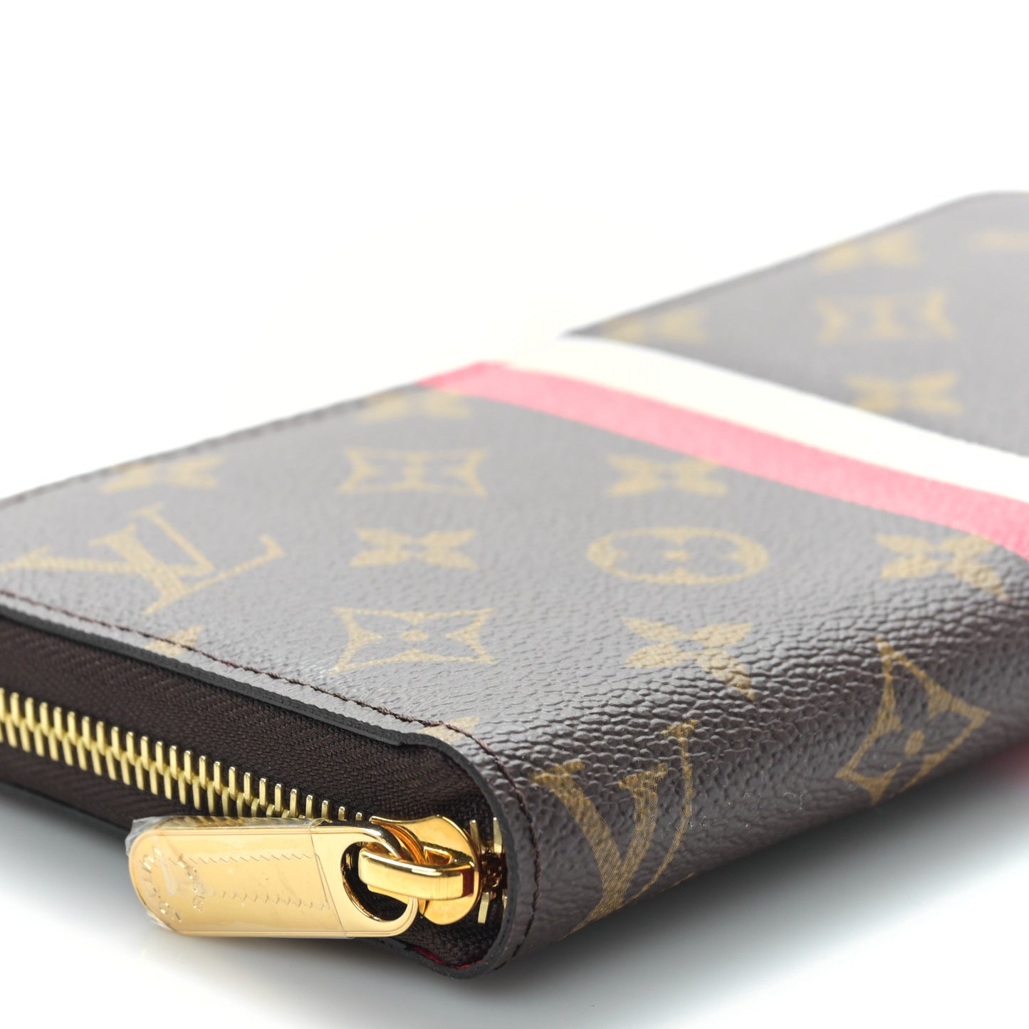 Monogram My LV Heritage Zippy Organizer Wallet Fuchsia White