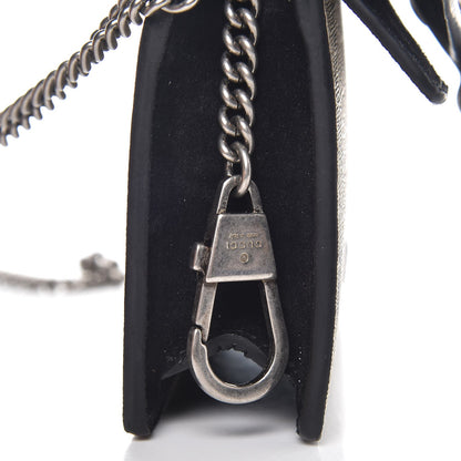 Gucci GG Supreme Monogram Super Mini Dionysus Shoulder Bag Black 7 of 8