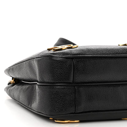 Chanel Caviar CC Shoulder Bag Black 8 of 9