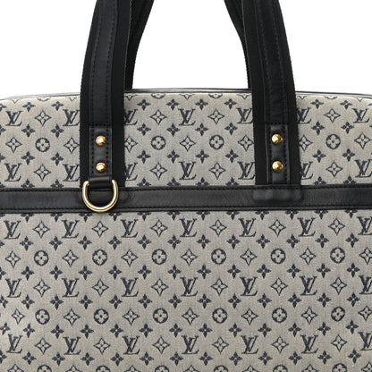 Louis Vuitton Mini Monogram Josephine GM Blue 7 of 15