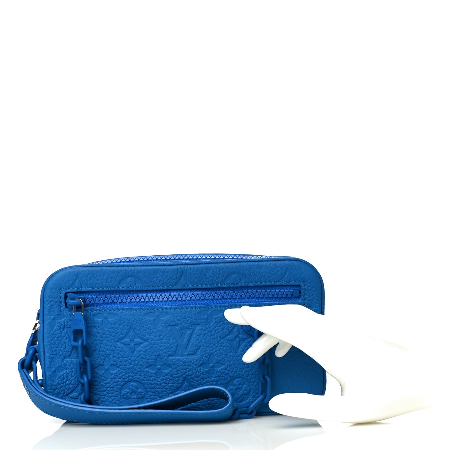 Taurillon Monogram Pochette Volga Blue
