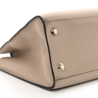 Louis Vuitton Taurillon City Steamer MM Black Beige 8 of 12