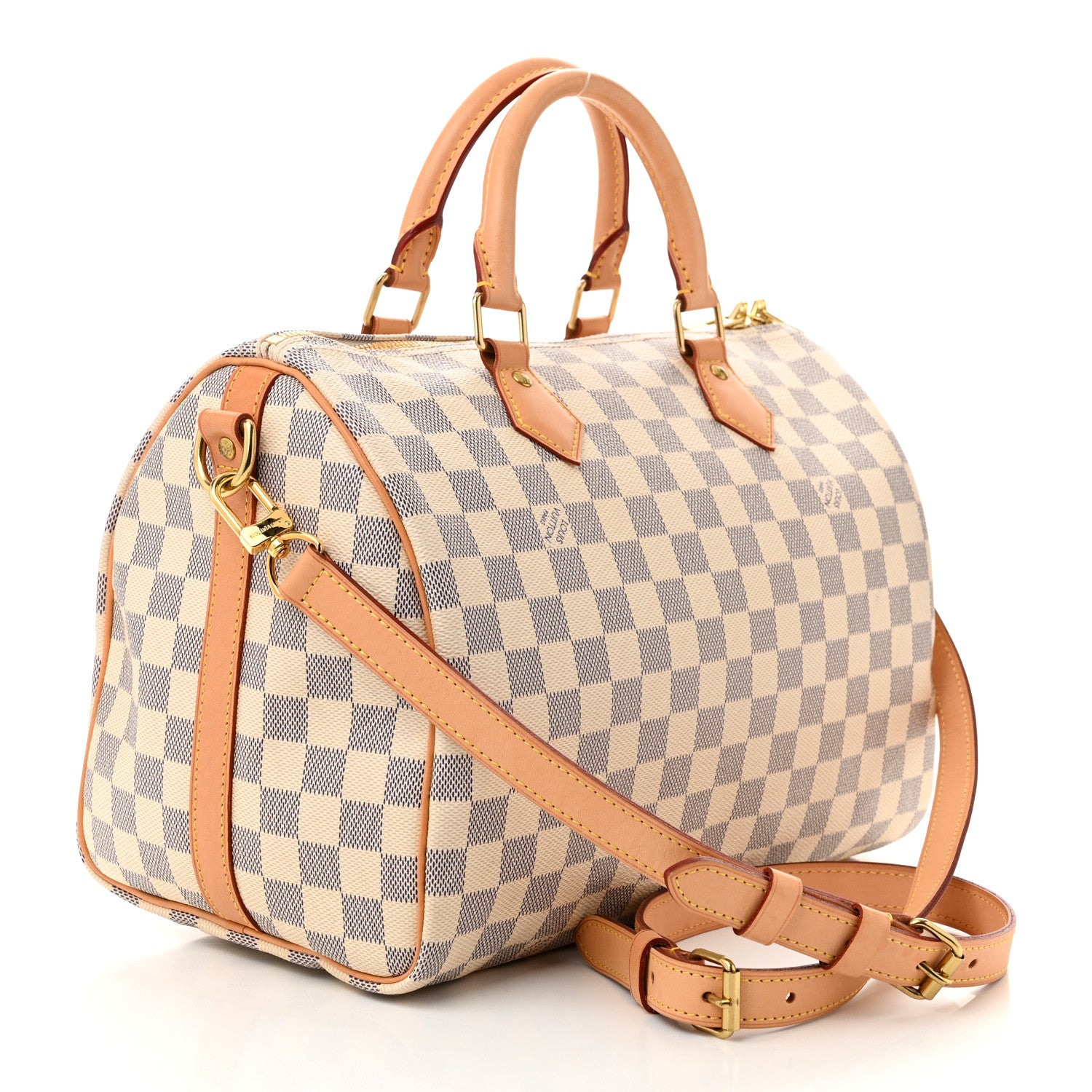 Louis Vuitton Damier Azur Speedy Bandouliere 30 3 of 10