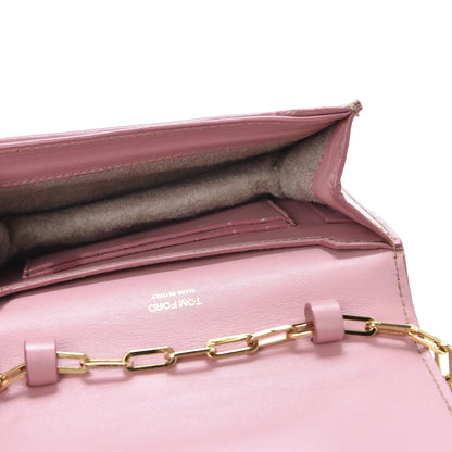 Tom Ford Calfskin Icon Disco Bag Wild Rose 4 of 9