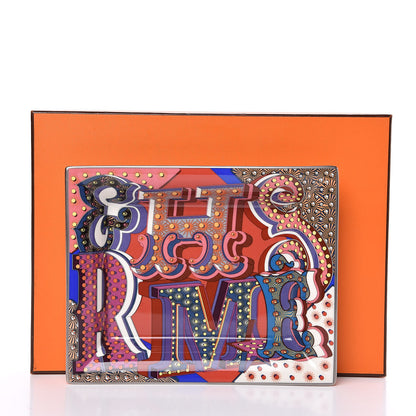 Hermes Porcelain Electrique Change Tray Pourpre 5 of 5