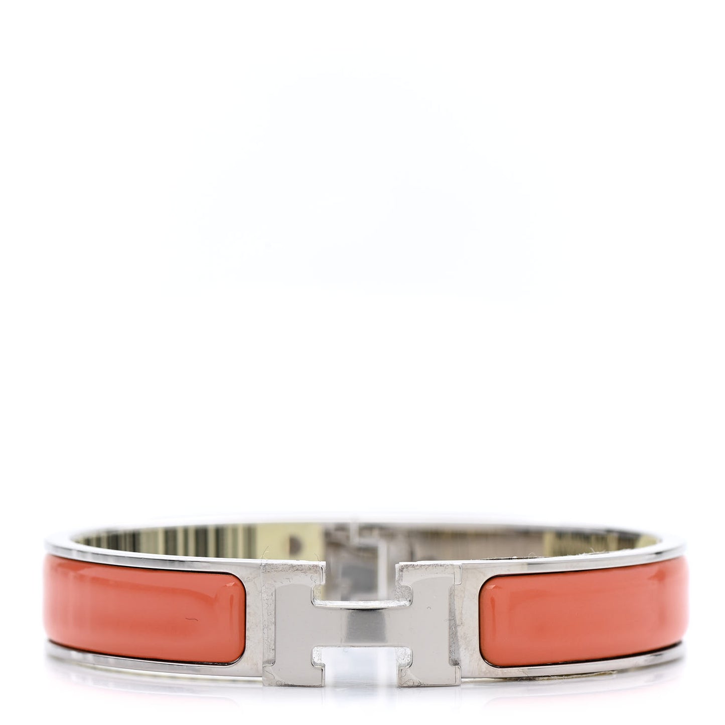 Enamel Narrow Clic Clac H Bracelet GM Mango