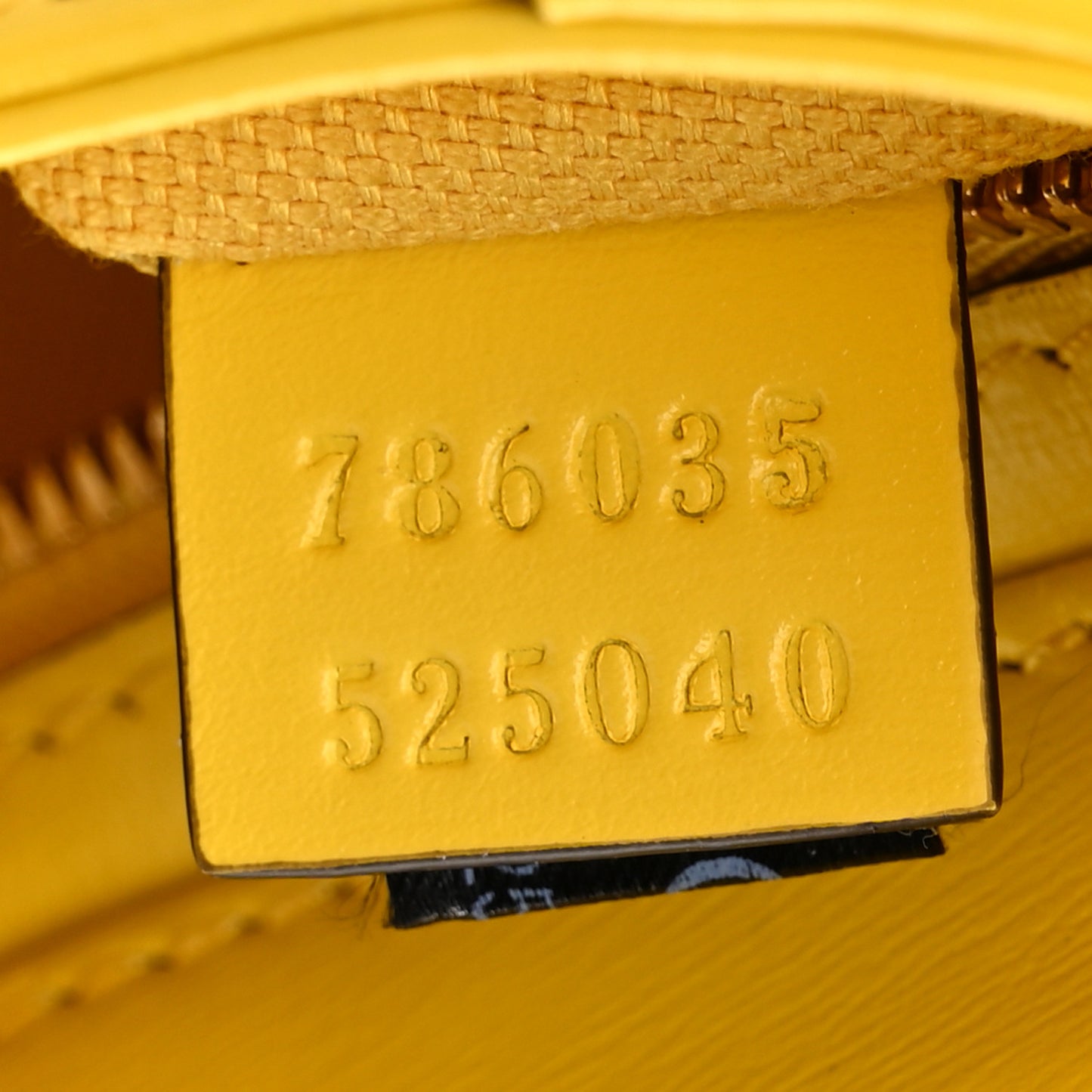 Calfskin Monogram Mini Moon Side Shoulder Bag Yellow