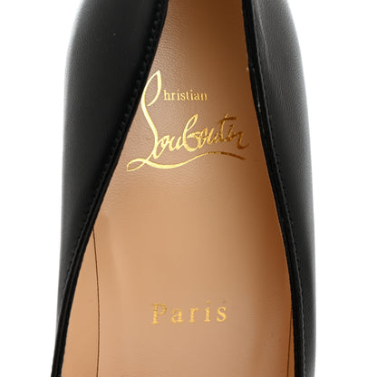 Christian Louboutin Shiny Nappa Pigalle Follies 100 Pumps 38.5 Black 6 of 8