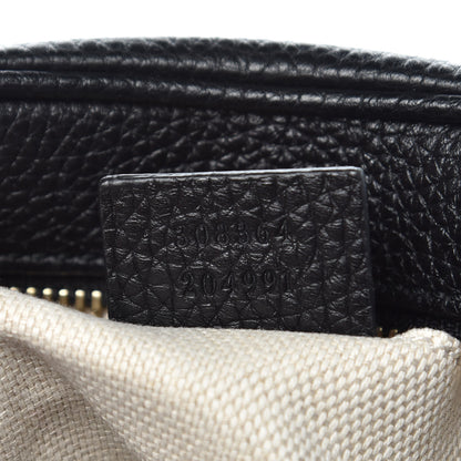 Gucci Pebbled Calfskin Small Soho Disco Bag Black 7 of 7