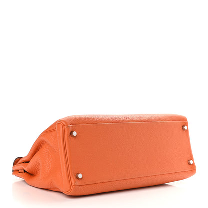 Hermes Togo Kelly Retourne 35 Orange 4 of 14