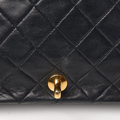 Chanel Lambskin Quilted Small Single Flap Black 13 of 25